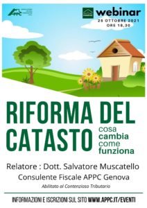 riforma del catasto