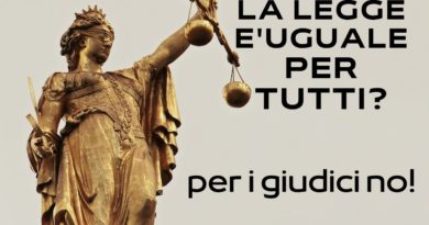 La legge è uguale per tutti